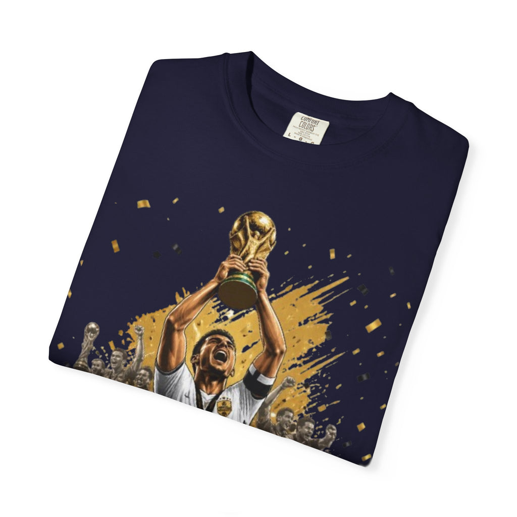 Champions Are Forever T-Shirt — World Cup Trophy Soccer Fan Tee