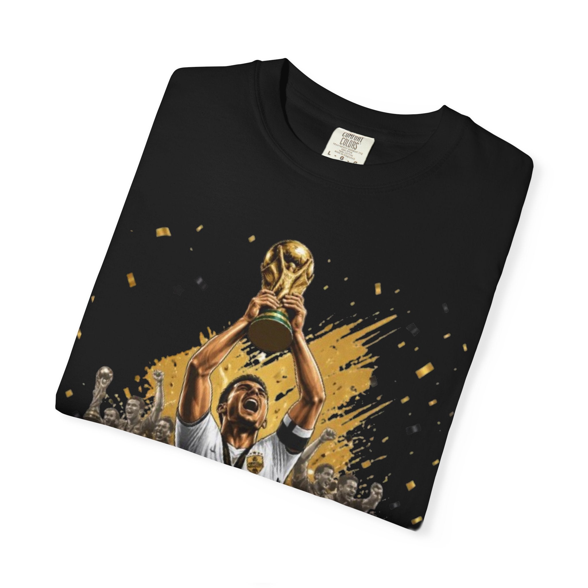 Champions Are Forever T-Shirt — World Cup Trophy Soccer Fan Tee