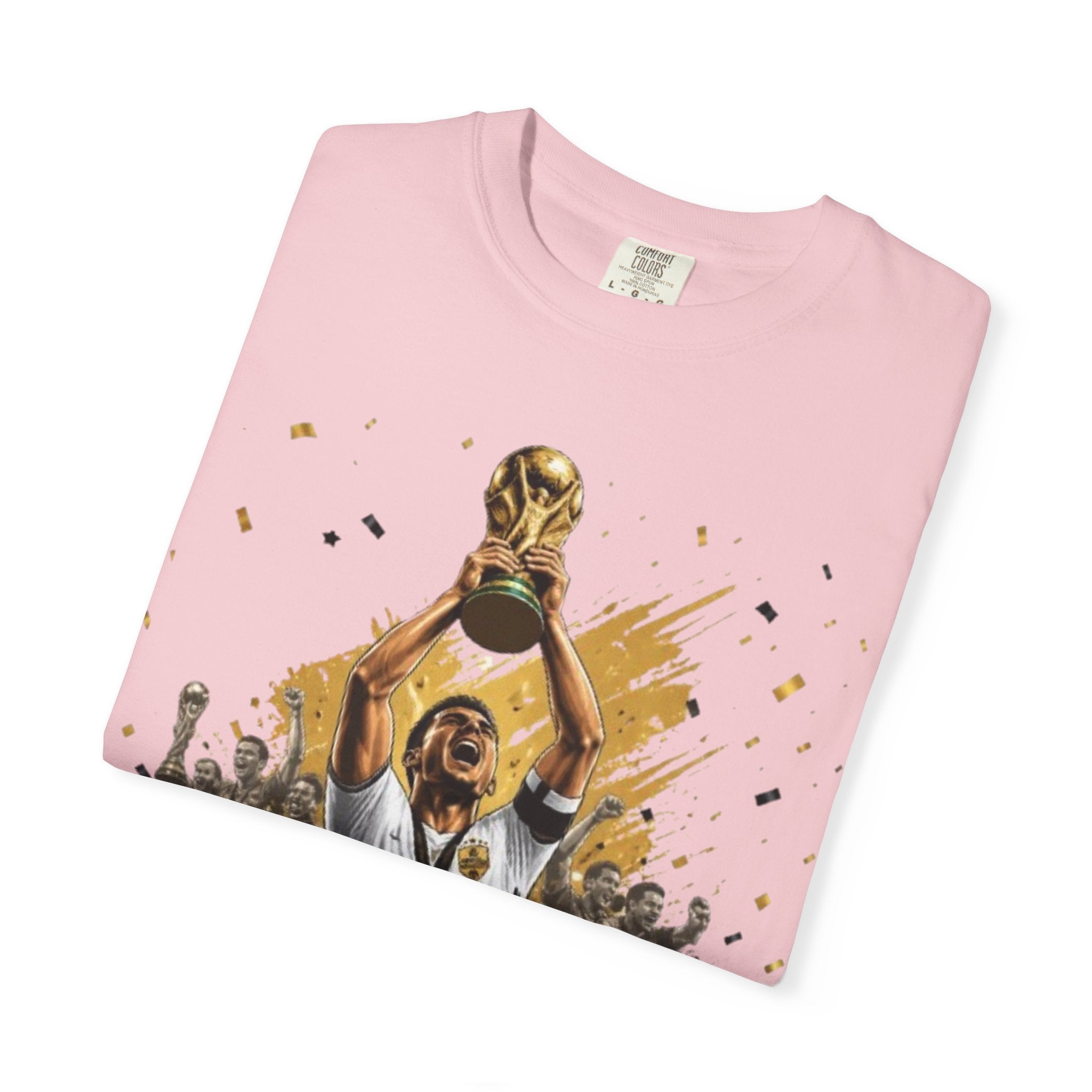 Champions Are Forever T-Shirt — World Cup Trophy Soccer Fan Tee
