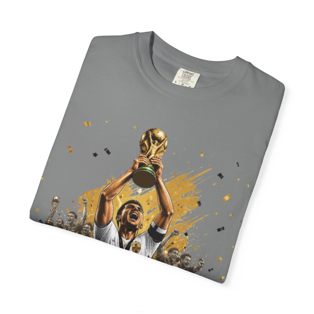 Champions Are Forever T-Shirt — World Cup Trophy Soccer Fan Tee