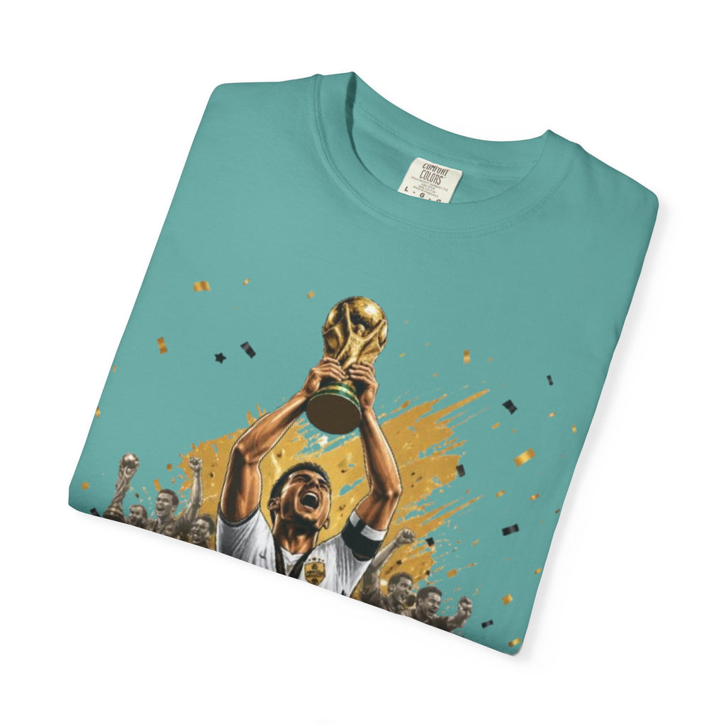 Champions Are Forever T-Shirt — World Cup Trophy Soccer Fan Tee